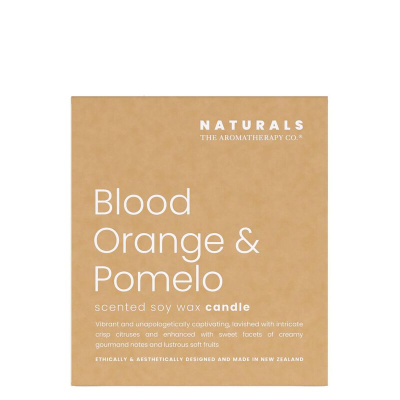 The Aromatherapy Co. Naturals Candle 400g - Blood Orange & Pomelo image number 2